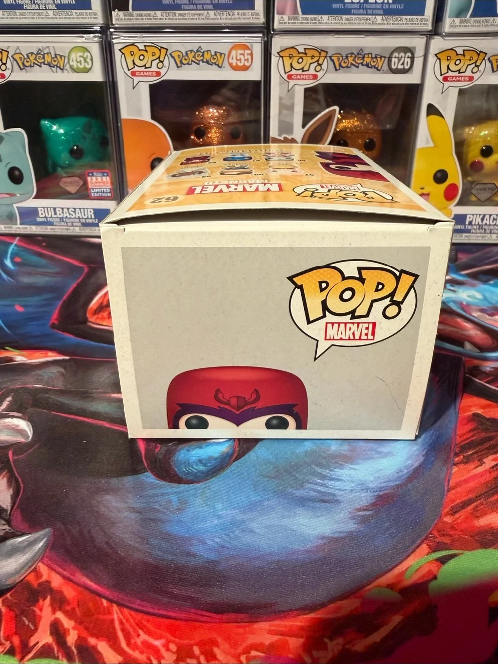 Funko Pop Magneto (Metallic) #62